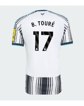 Newcastle United Bazoumana Toure #17 Maglia Gara Casa Repliche 2026-27 Maniche Corte